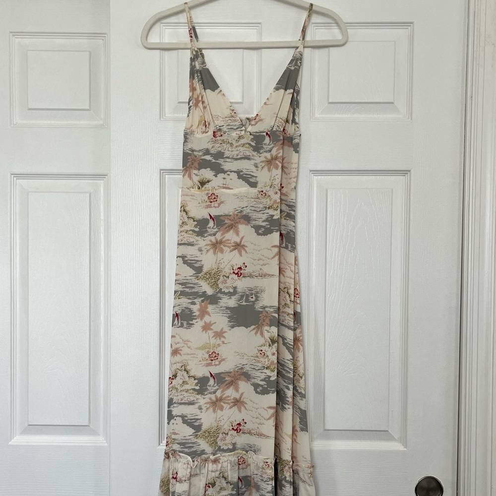Reformation Floral Print Maxi Dress